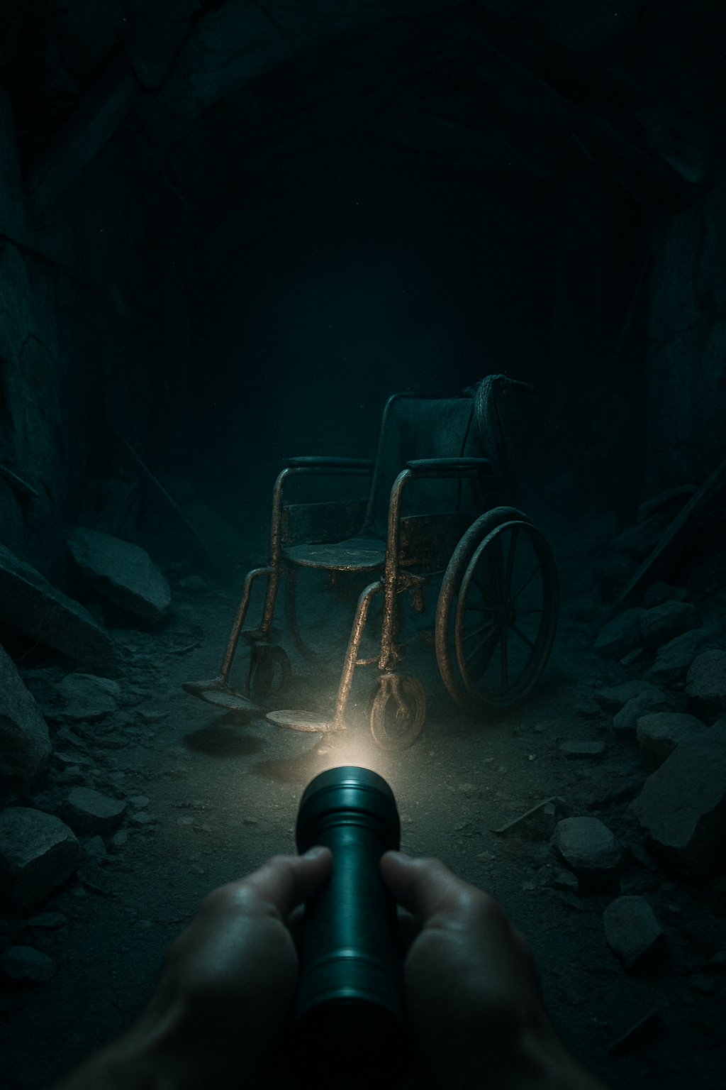 Exemplo vídeo dark POV — visão em primeira pessoa
